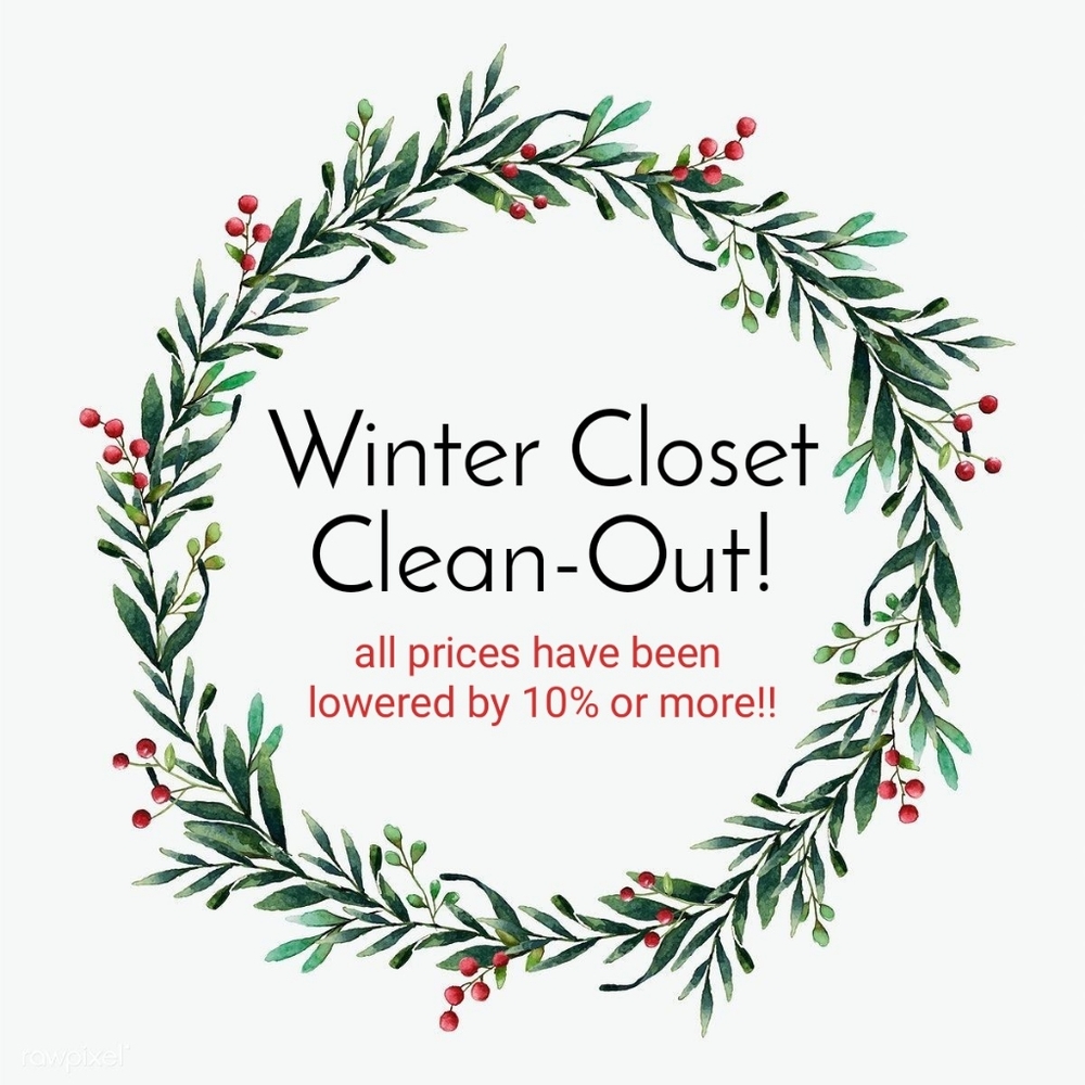 ‼️Winter Closet Clean-Out! ☃️